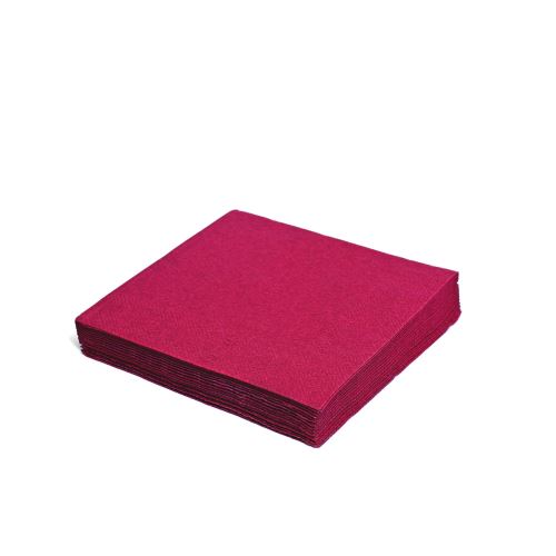 Ubrousek (PAP FSC Mix) 2vrstvý vínový 33 x 33 cm [250 ks]