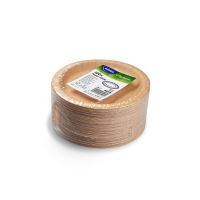 Papírový talíř (FSC Mix) kraft O18cm [100 ks] (1)