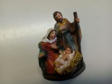 Betlém keramický 5 x 7 cm, Marie, Josef a Ježíšek Betlém keramický 5 x 7 cm, Marie, Josef a Ježíšek