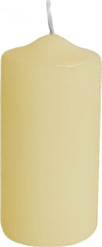 Svíčka válcová O 60 x 120 mm béžová [1 ks]