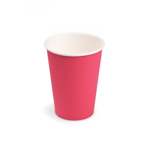 Papírový kelímek fuchsia (PAP/PE -  FSC Mix) prům.74mm 240ml [10ks]-
