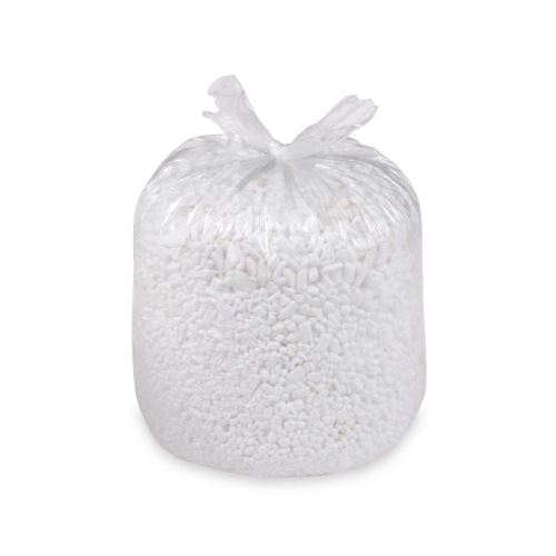 Sáček do koše (HDPE) průhledný, silný 50 x 60 cm 30L `M` [20 ks]