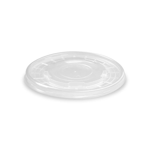 Víčko (PP) ploché průhledné pro papírovou misku O150mm [50 ks]