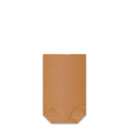 Papírový sáček s křížovým dnem kraft (FSC Mix) 22,5x37,5 cm `2,5kg` [1000 ks]