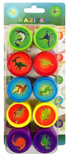 Razítka - Dino (cena za 1 balení - 10ks)