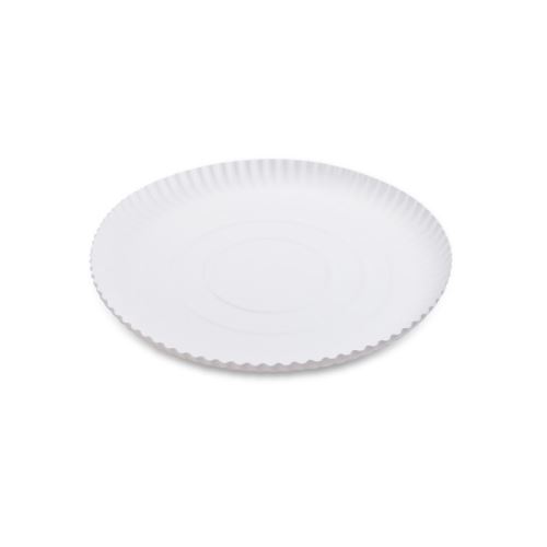 Papírové talíře hluboké  (PAP - 100% celulóza) O 26cm [50ks]