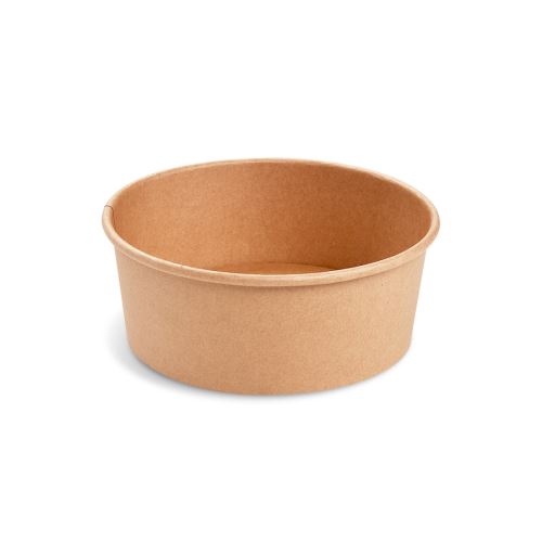 Papírová miska (PAP FSC Mix/PE) kraft O150mm 750ml [50 ks]