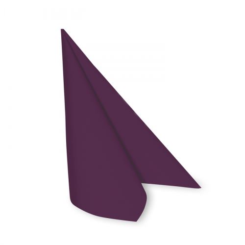 Ubrousky PREMIUM 40 x 40 cm tmavě fialové [50 ks]