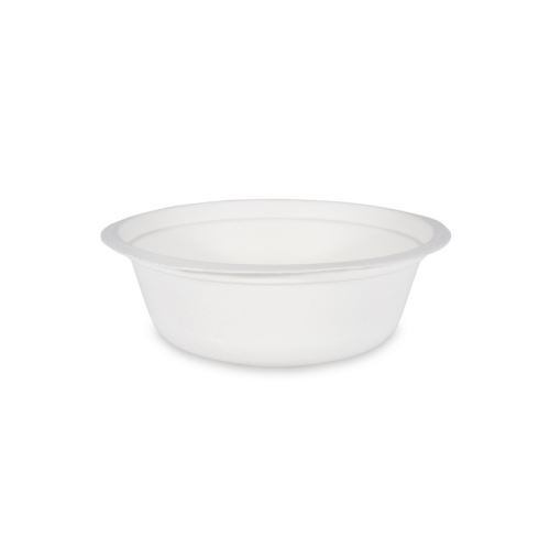 Miska kulatá BIO cukrová třtina 500 ml, O 15,5x5,5cm [10ks]