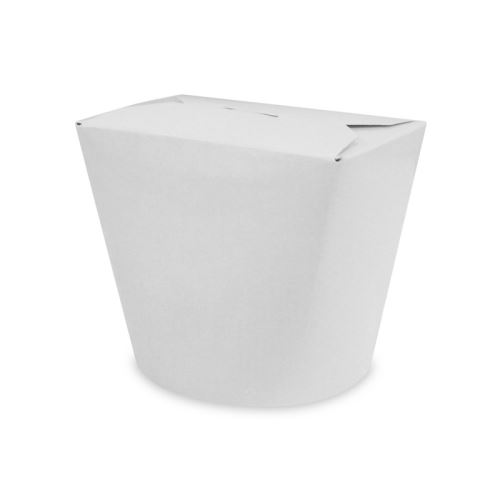 Food box  bílý (PAP/PE) 500ml (16oz) [50ks]