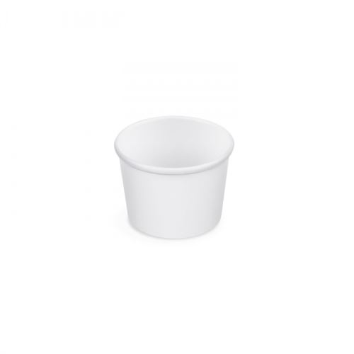 Papírová miska bílá (PAP/PE) O 75mm, 125ml [50ks]