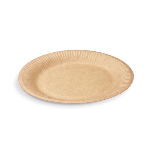 Papírový talíř (FSC Mix) kraft O23cm [100 ks]